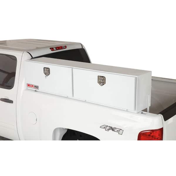 Crescent Jobox 96 in. White Steel Top Mount Truck Tool Box with Mounting Kit  579000 - The Home Depot