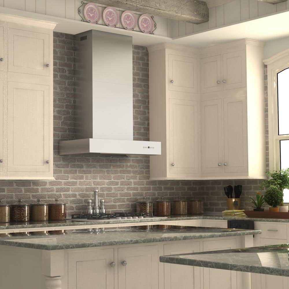 36" Stainless Steel Convertible Wall Mounted Range Hood
