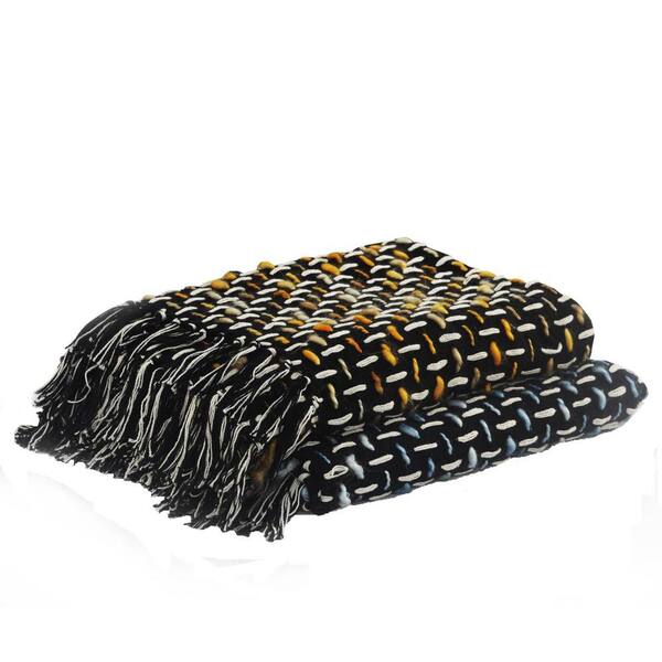 Black and yellow discount blanket