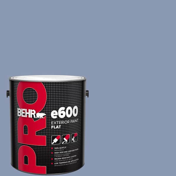 BEHR PRO 1 gal. #600F-5 Blueberry Buckle Flat Exterior Paint
