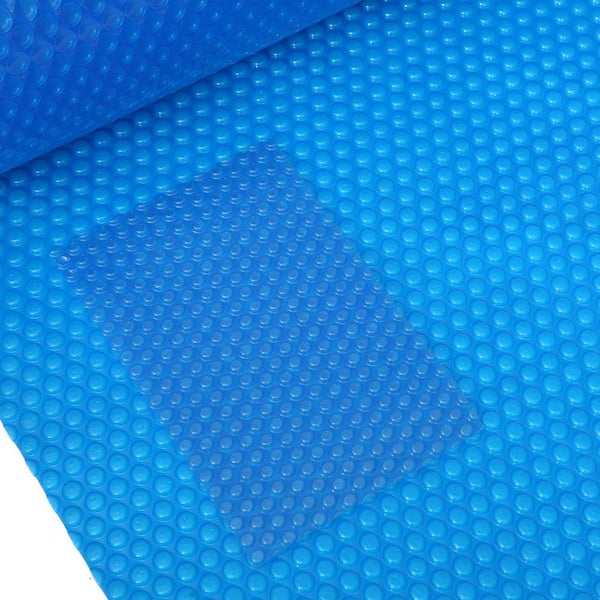 Pool Central 12 ft. Round Solstice Solar Pool Cover in Blue