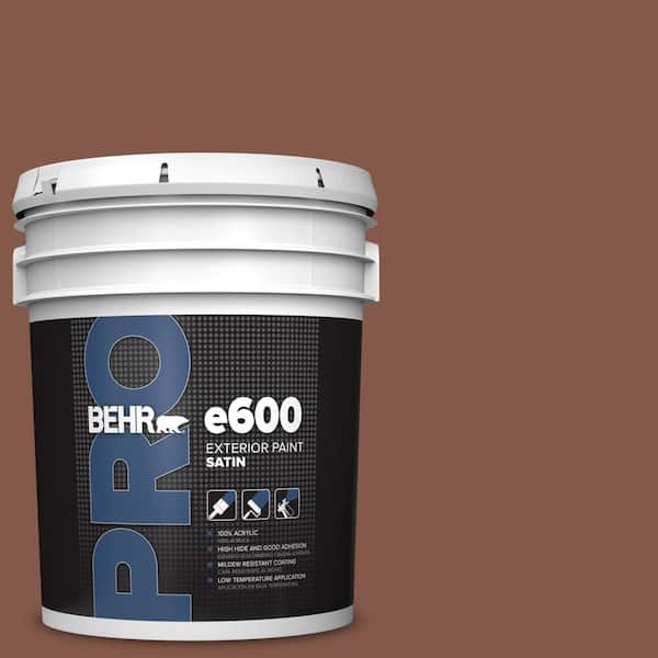 5 gal. #QE-15 Iron Oxide Satin Exterior Paint