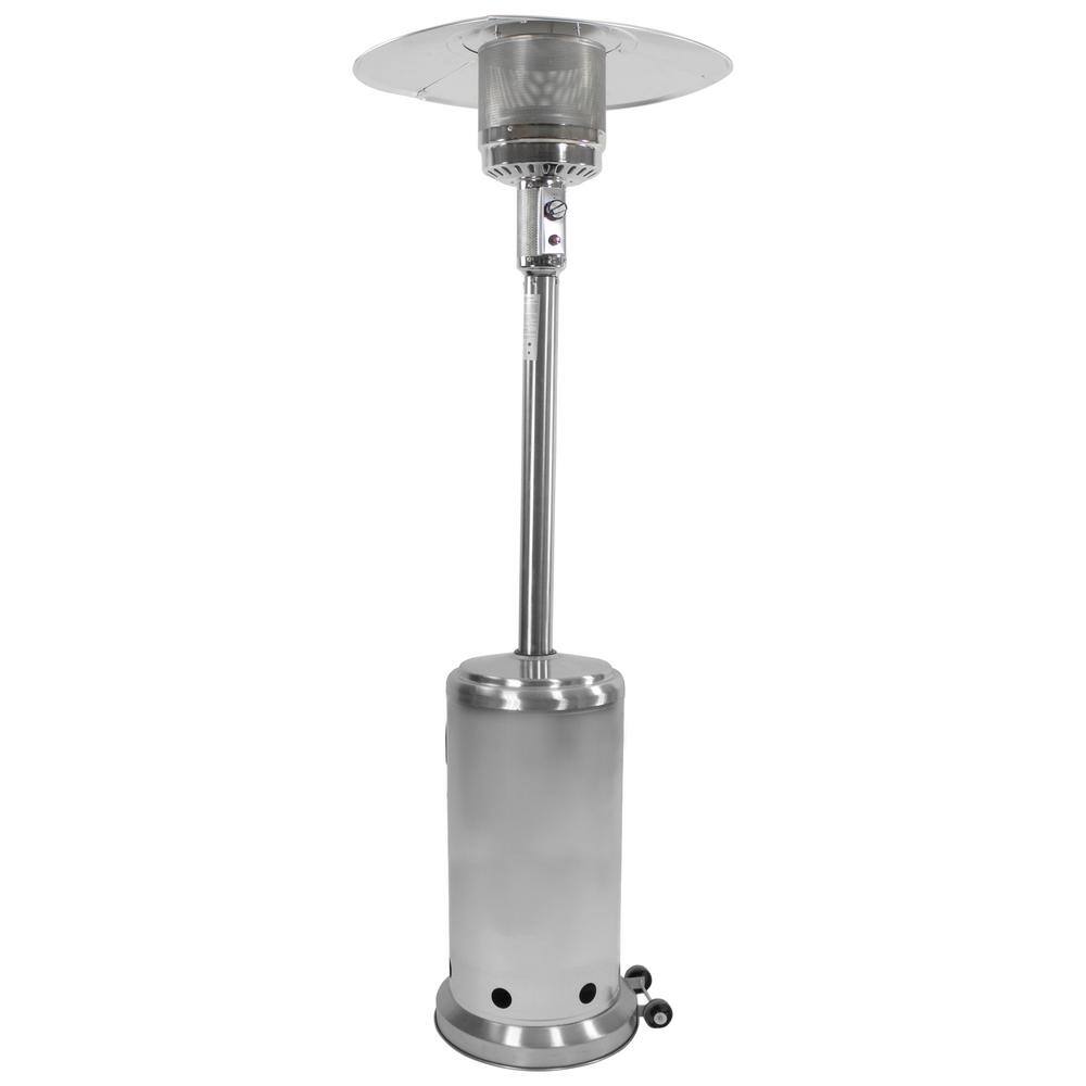 Northlight 46 000 BTU Outdoor Gas Patio Heater Stainless Steel 34746710