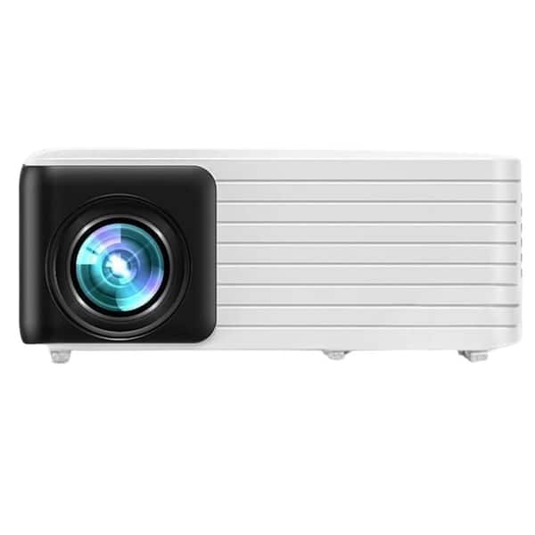 Lukyamzn 1920 x 1080 Full HD Mini Portable Projector with 3000 Lumens & Compatible, HDMI, USB, Smartphone, TV Box, Speakers, AV