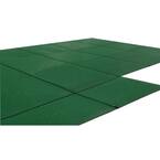 Water Warden Mesh Green Safety Cover For 18 Ft. X 36 Ft. Rectangle In ...