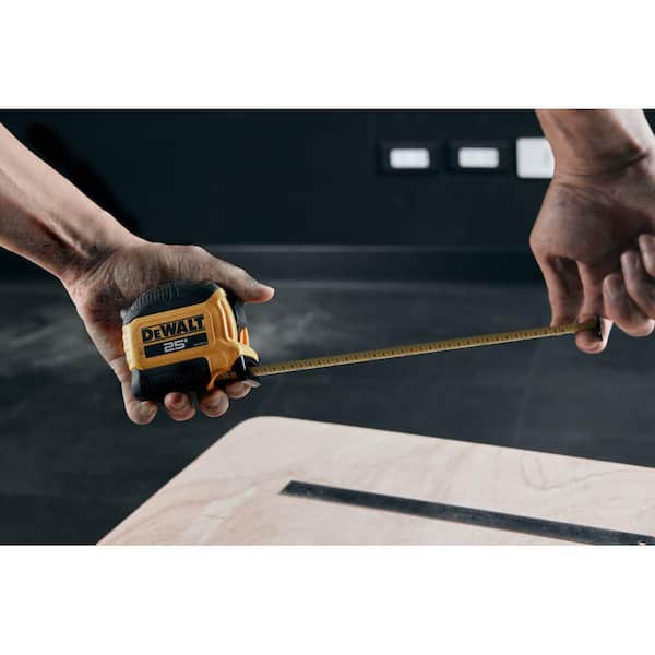 DEWALT - 25 ft. x 1-1/8 in. Tape Measure with Finger Brake