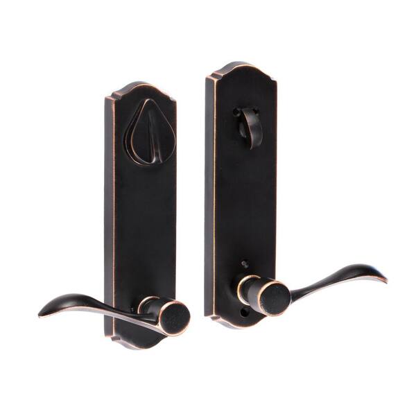 SureLoc Hardware Sandstone Vintage Bronze SingleCylinder Keyed