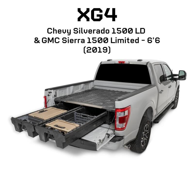 6 ft. 6 in. Bed Length Pick Up Truck Storage System for GM Sierra or Silverado Classic (2007 - 2018)