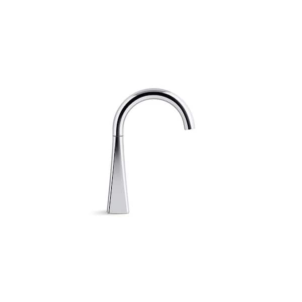 KOHLER Graze Single Handle Beverage Faucet in Polished Chrome