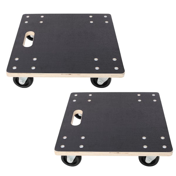 15 Inch Wooden Furniture Moving Dolly, 1320LBS Heavy Duty, 2 Pack