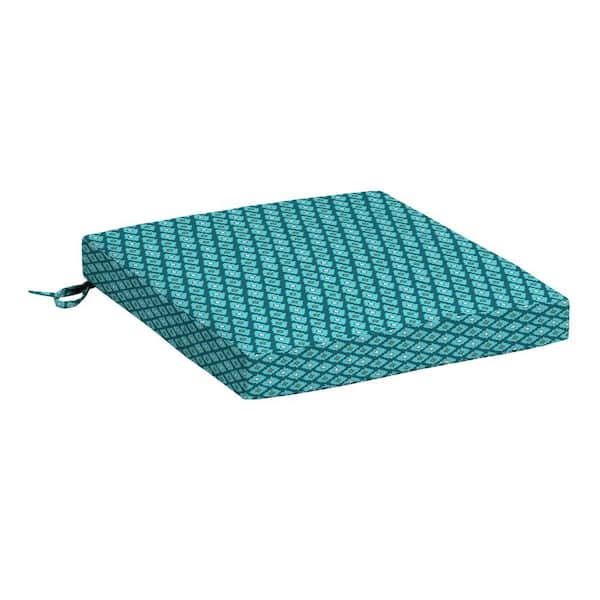 ARDEN 17 x 17 Basics Outdoor Square Seat Cushion, Luna Geometric