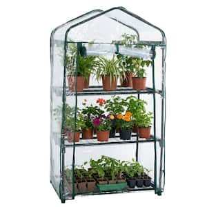 Gardzen GREENHOUSE MINI . SRL ガーデンファニチャー Mini 73 Cover PVC with Greenhouse ガーデンファニチャー