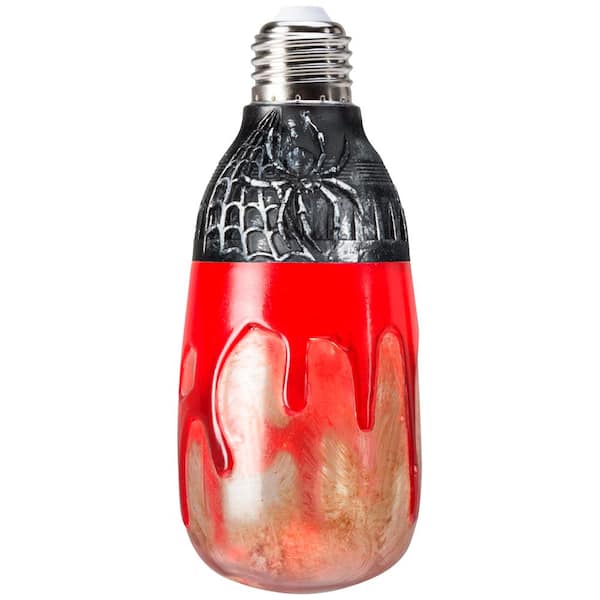 LightShow Halloween Bloody Red Short Circuit Light Bulb