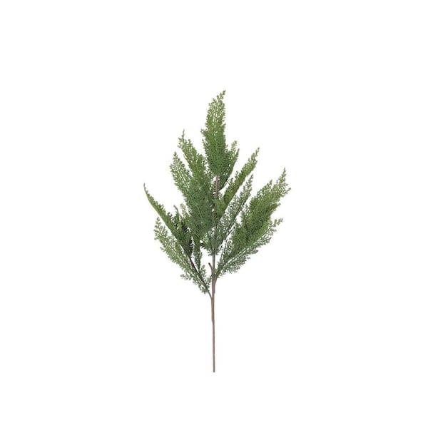 39 in. Green Artificial Extra Full Cedar Branches Christmas Pine Stems