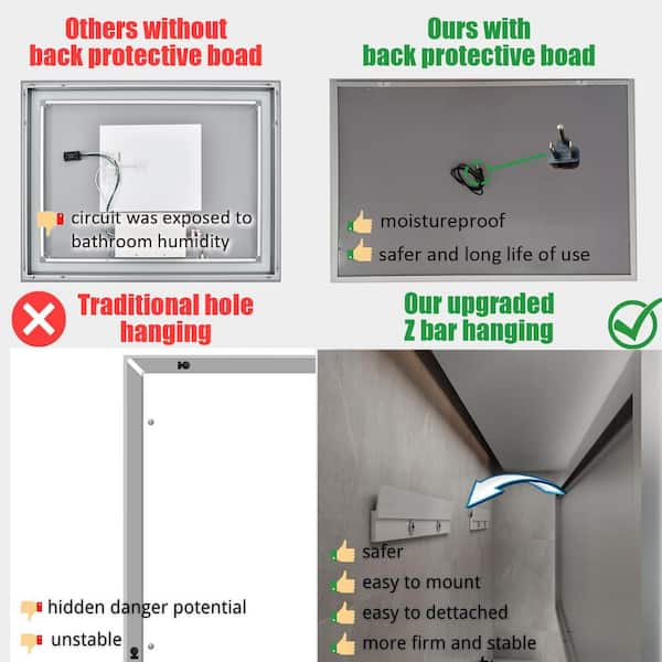 Buying Guide: How To Choose An LED Mirror - Roomhints