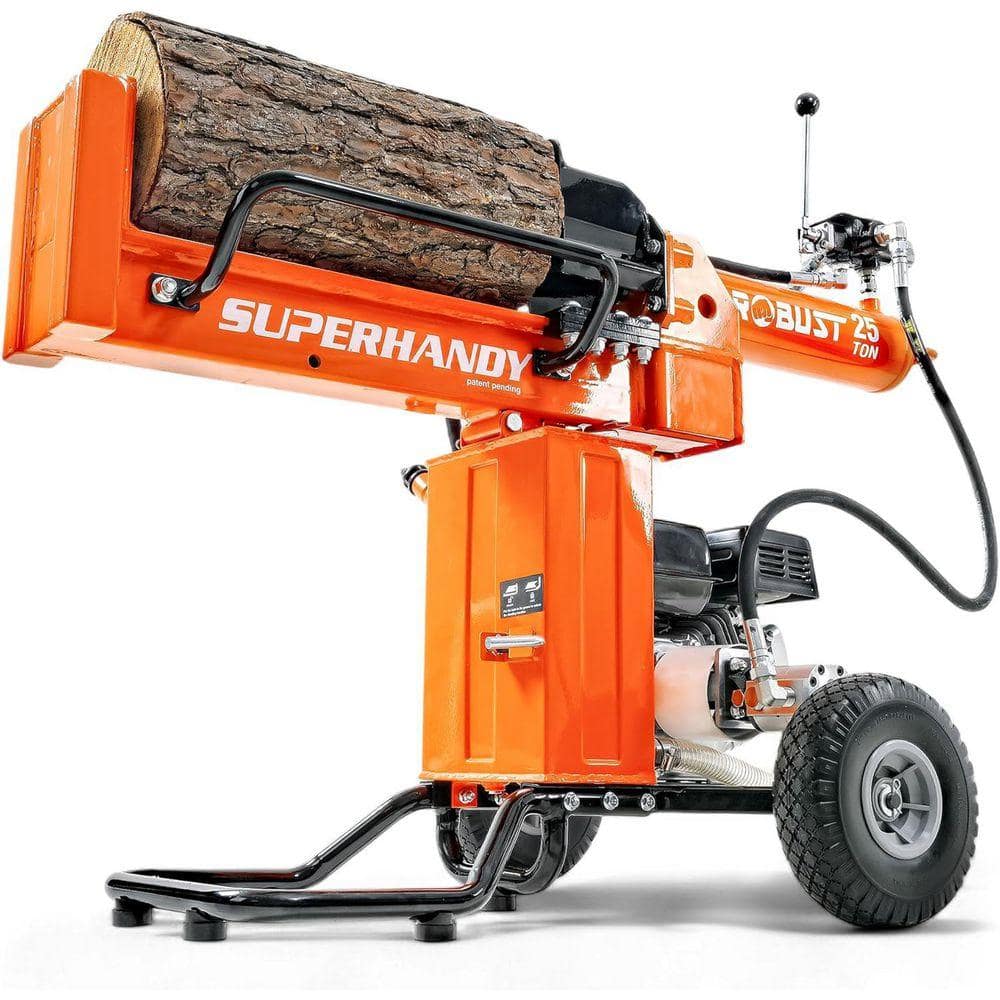 SuperHandy 25 Ton Gas Log Splitter GUO096 - The Home Depot