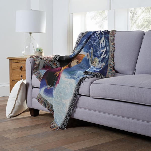 Disney A Frozen Day Woven Tapestry Throws