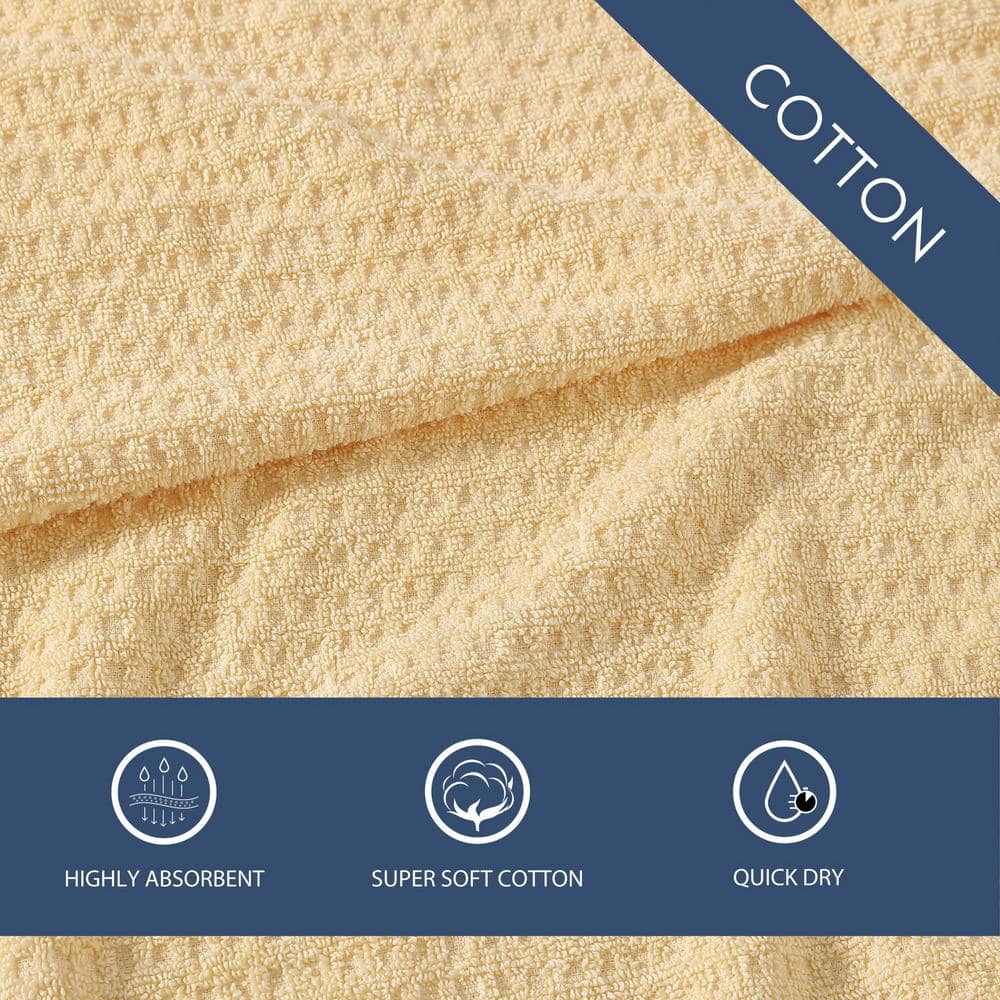 Oversized Navy Blue Cotton Bath Sheet Set
