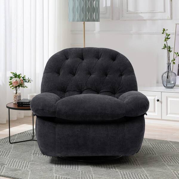 Swivel recliner accent deals chair