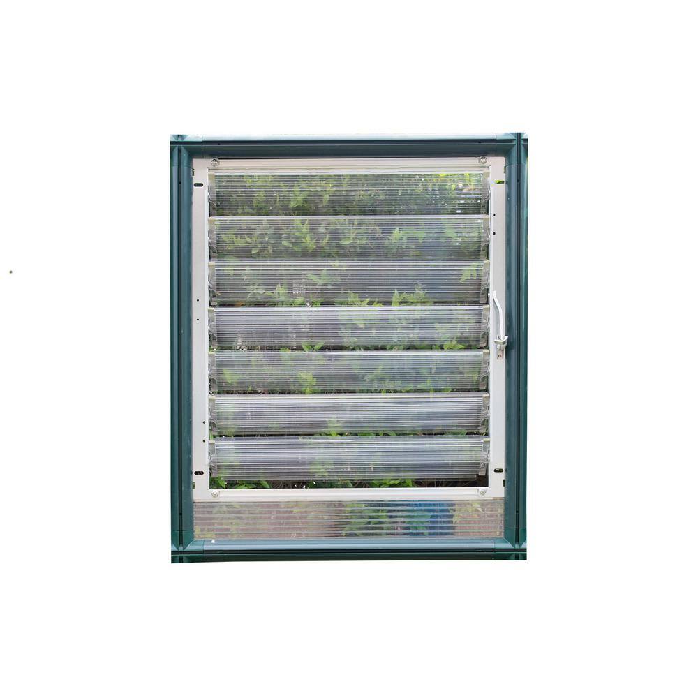 Side Louver Greenhouse Window in Silver price history on PriceWatchPro