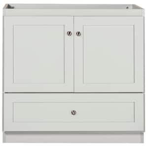 Shaker 36 in. W x 21 in. D x 34.5 in. H Bath Vanity Cabinet without Top in Dewy Morning