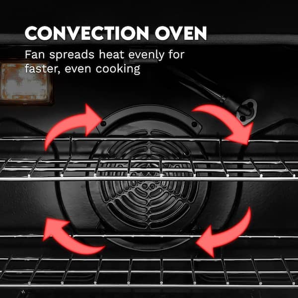 Cosmo 48 in. Haven Collection 7 cu. ft. Double Oven Gas Range, 6