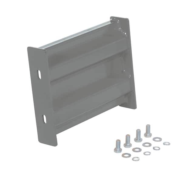 Vestil 1 ft. Gray Semi Gloss Guard Rail Bolt-On Style