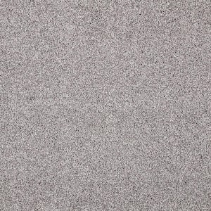 8 in. x 8 in. Texture Carpet Sample - Playful Moments II (M) -Color Fuzzy Flurry