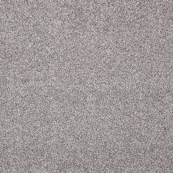 Mohawk 8 in. x 8 in. Texture Carpet Sample - Playful Moments II (M) -Color Fuzzy Flurry