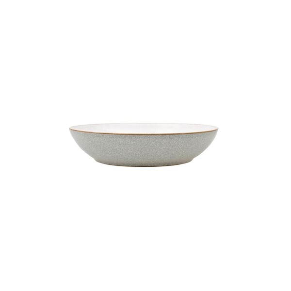 Denby Stoneware Elements Light Grey 35.5 fl. oz. Pasta Bowls