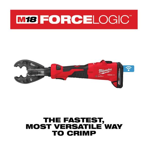 Milwaukee cordless crimping discount tool