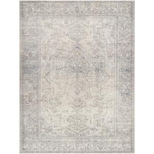 Becki Owens Margot Light Grey Oriental 9 ft. x 12 ft. Indoor Area Rug