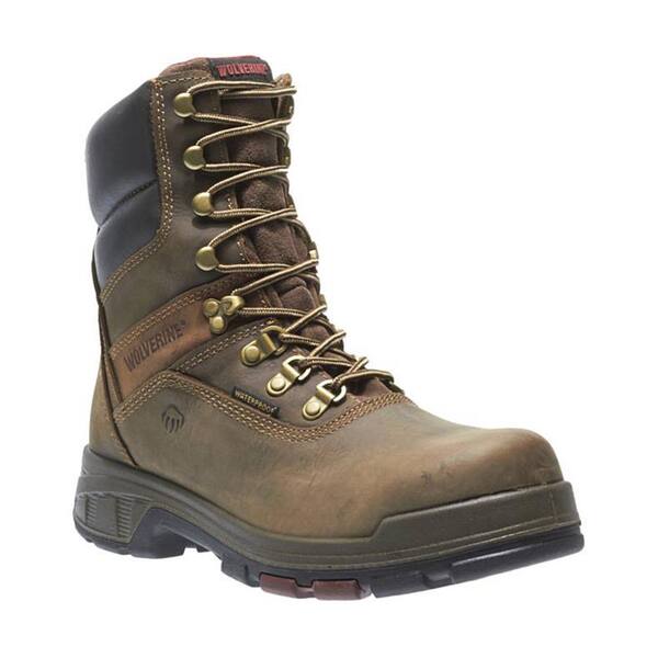 Wolverine Men s Cabor Waterproof 8 Work Boots Composite Toe