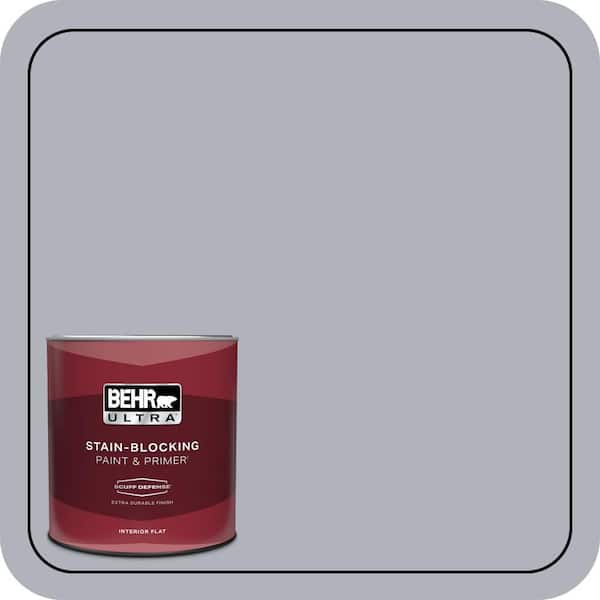 BEHR ULTRA 1 qt. #N540-3 Vanity Extra Durable Flat Interior Paint & Primer