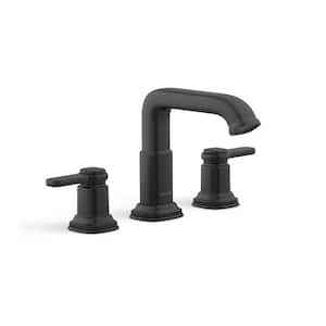 Numista 8 in. Widespread 2-Handle Bathroom Faucet in Matte Black