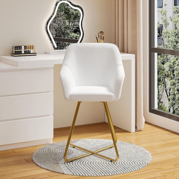 cream dressing table chair Amazon.com: BOWTHY Vanity Chair for Makeup Room