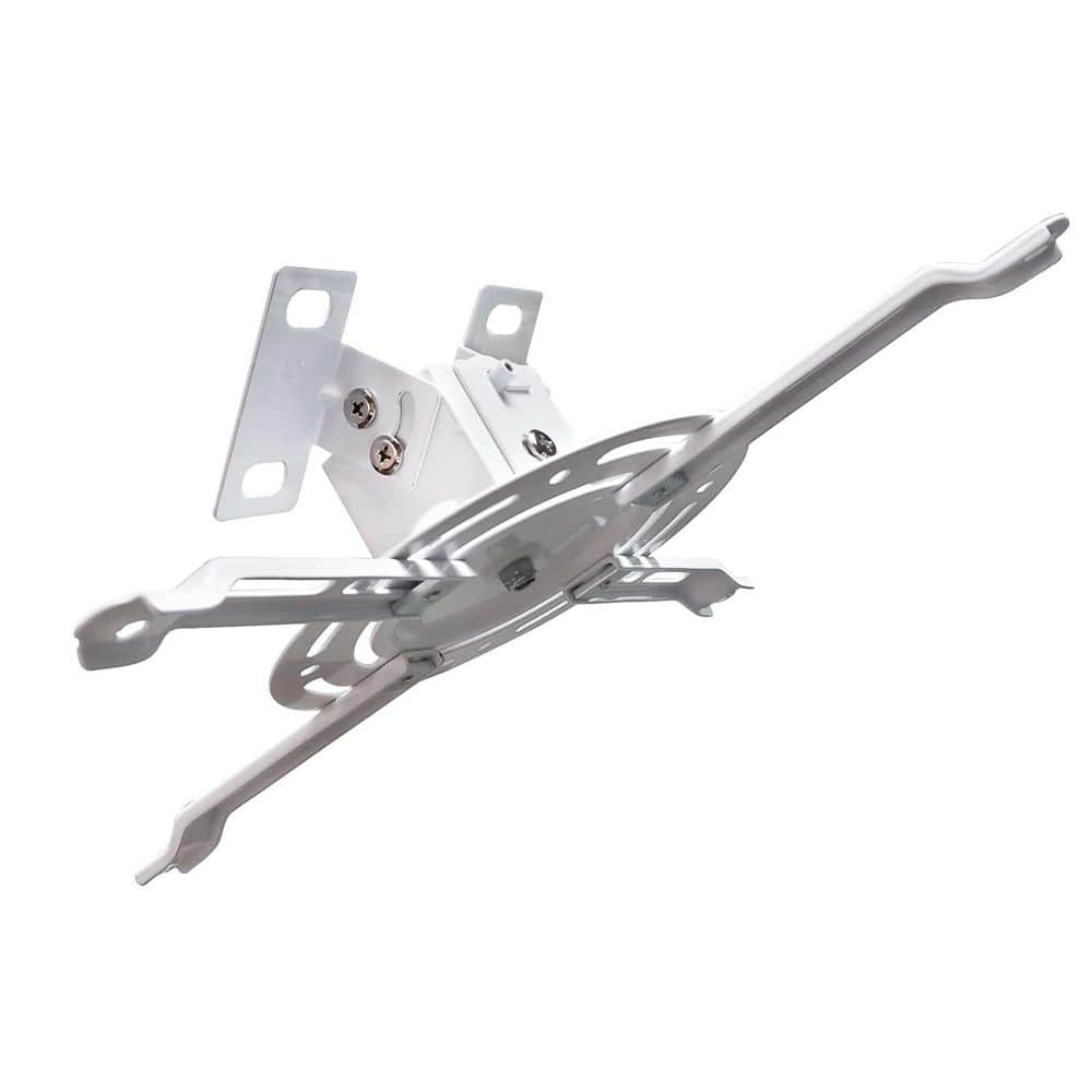 Universal Projector Ceiling Mount Bracket 3.3in Low Profile 360° Rotation White Drop Ceiling Kit for Home Office price history on PriceWatchPro