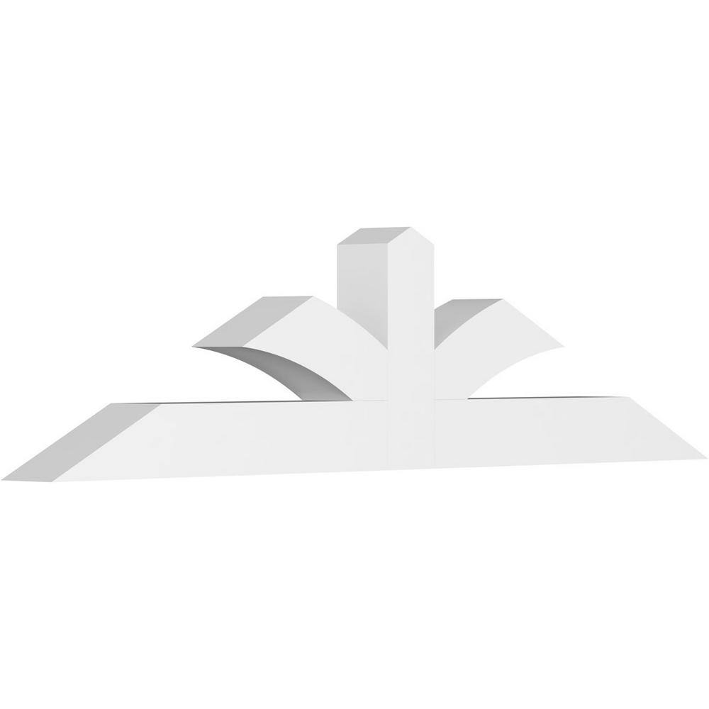 84 in. W x 21 in. H x 6 in. D x 6 in. F, 6/12 Pitch, Richland Signature Urethane Gable Bracket, Primed Tan price history on PriceWatchPro