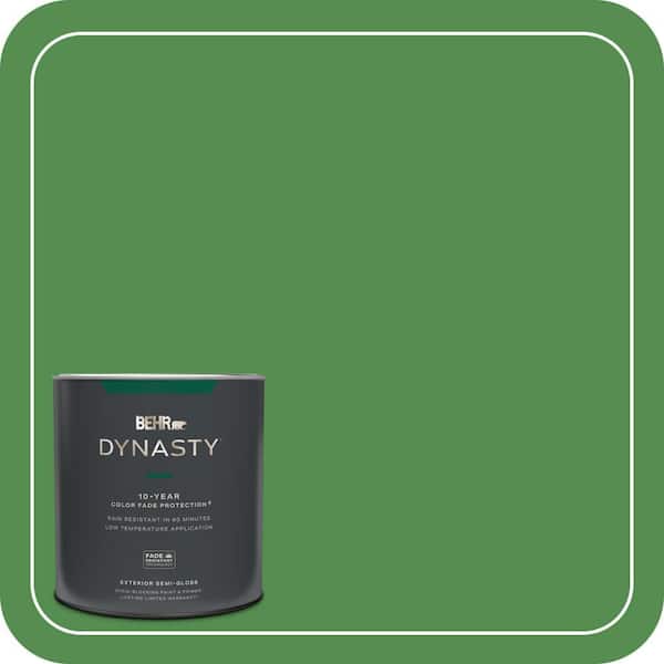 BEHR DYNASTY 1 qt. #M390-6 Belfast Semi-Gloss Exterior Stain-Blocking Paint & Primer