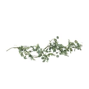 Potvin 5 ft. Floral Eucalyptus Artificial Christmas Garland