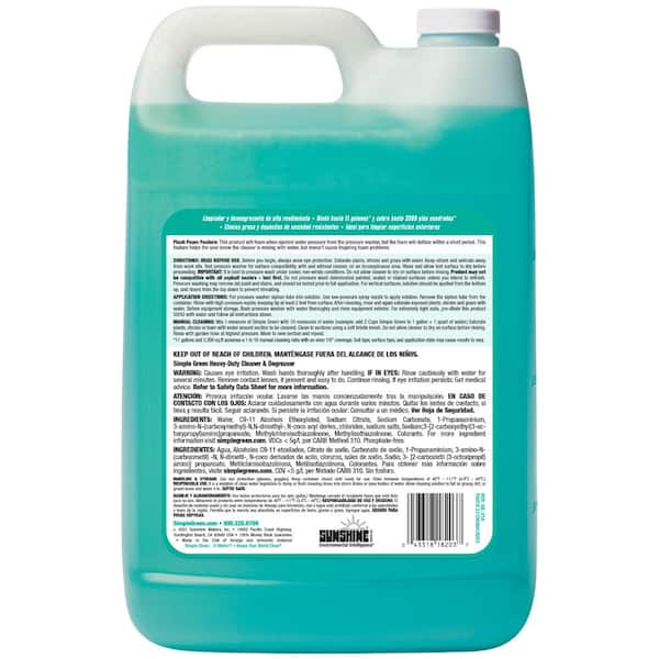 Tough Green Cleaner & Degreaser Concentrate - 1 gallon