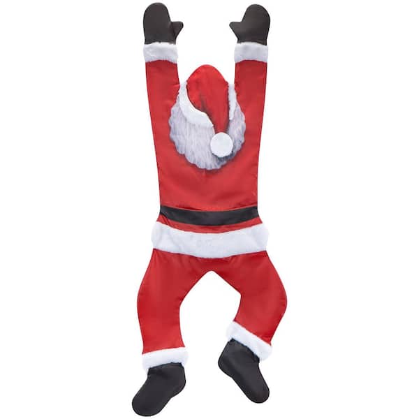 Gemmy 2.99 ft. Tall Realistic Hanging Santa Christmas Decoration G