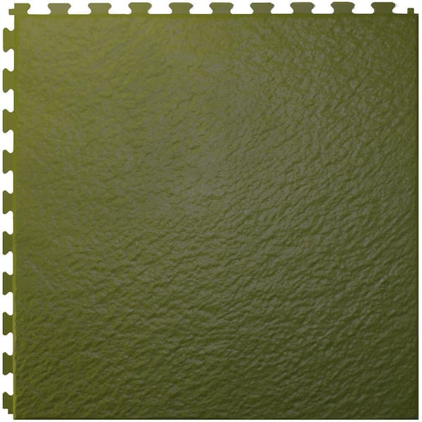 IT-tile Slate Tuscany Green 20 In. x 20 In. Residential & Commercial, Hidden Seam Multi-Purpose Floor, 6 Tile-DISCONTINUED
