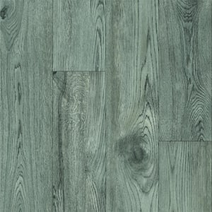 20 ml 6 in. W Parallel Forest Gray Water Resistant Glue Down Luxury Vinyl Plank (36 sq. ft./Case)
