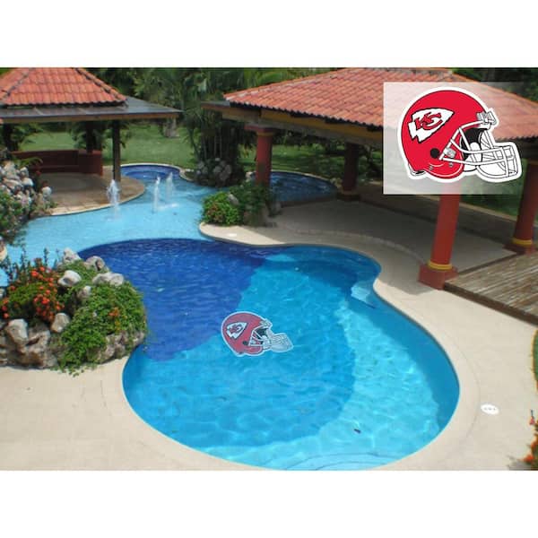 Applied Icon NFL Kansas City Chiefs 29 in. x 29 in. Small Pool Graphic