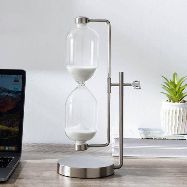 Unbranded Silver Industrial Decorative Sand Timer