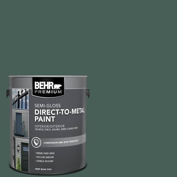 1 gal. #M440-7 Rainforest Semi-Gloss Direct to Metal Interior/Exterior Paint