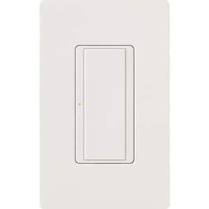 Maestro 8 Amp Multi-Location Digital Push Button Light Switch, Snow White