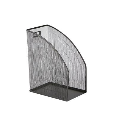 B & W White/Black Magazine File Holder Organizer Box Pack of 12 B & W White/Black Magazine File Holder Organizer Box Pack of 12