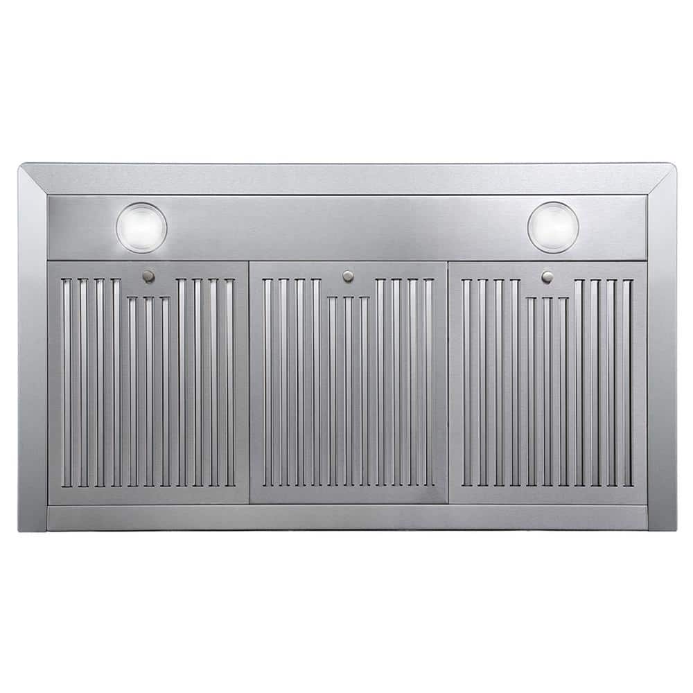 36-Inch Stainless Steel Convertible Wall Mount Range Hood